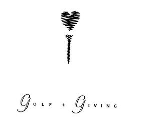 GOLF + GIVING logo