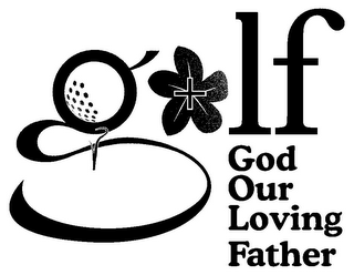 GOLF GOD OUR LOVING FATHER logo