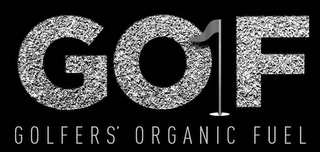 GOLF GOLFERS' ORGANIC FUEL logo