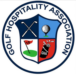 GOLF HOSPITALITY ASSOCIATION 18 GHA logo