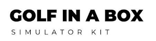 GOLF IN A BOX SIMULATOR KIT logo
