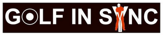 GOLF IN SYNC logo