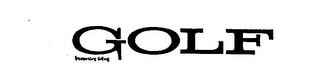 GOLF INCORPORATING GOLFING logo