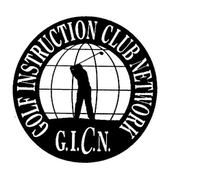 GOLF INSTRUCTION CLUB NETWORK G.I.C.N. logo