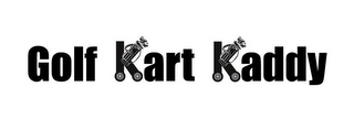 GOLF KART KADDY logo