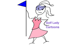 GOLF LADY CARTOONS logo