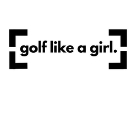 GOLF LIKE A GIRL. logo