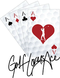 GOLF LOVERS ACE logo
