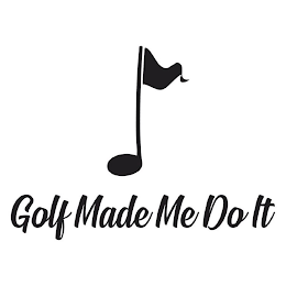 GOLF MADE ME DO IT logo