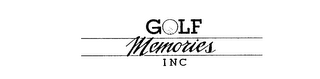 GOLF MEMORIES INC logo