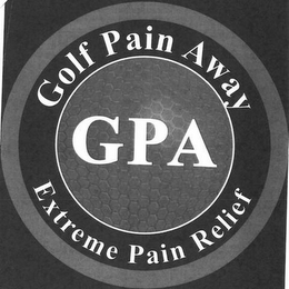 GOLF PAIN AWAY GPA EXTREME PAIN RELIEF logo