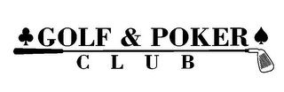 GOLF & POKER CLUB logo