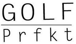 GOLF PRFKT logo
