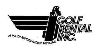 GOLF RENTAL (PLUS OTHER NOTATIONS) logo