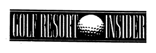 GOLF RESORT INSIDER logo