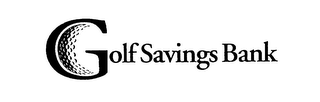 GOLF SAVINGS BANK logo