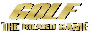 GOLF THE BOARD GAME logo