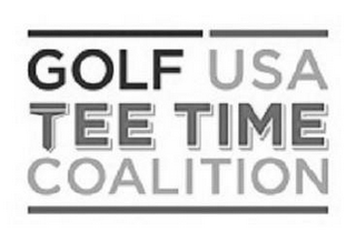 GOLF USA TEE TIME COALITION logo