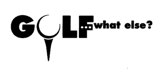 GOLF... WHAT ELSE? logo