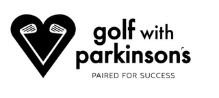 GOLF WITH PARKINSON'S PAIRED FOR SUCCESS logo