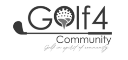 GOLF4 COMMUNITY GOLF IN SPIRIT OF COMMUNITY logo