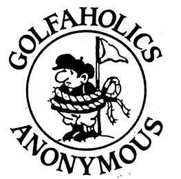 GOLFAHOLICS ANONYMOUS logo