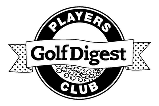 GOLFDIGEST PLAYERS CLUB logo
