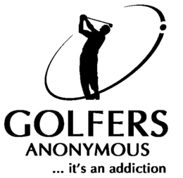 GOLFERS ANONYMOUS ... IT'S AN ADDICTION logo