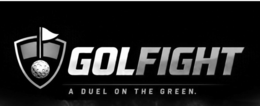 GOLFIGHT A DUEL ON THE GREEN. logo