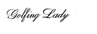 GOLFING LADY logo