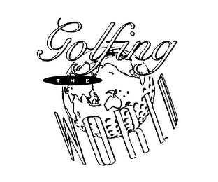 GOLFING THE WORLD logo