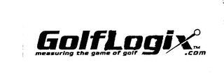 GOLFLOGIX.COM MEASURING THE GAME OF GOLF logo