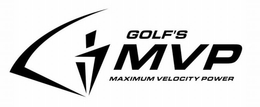 GOLF'S MVP MAXIMUM VELOCITY POWER logo