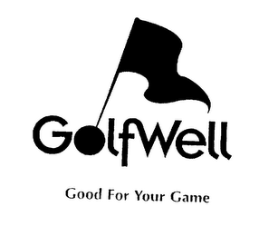 GOLFWELL GOOD FOR YOUR GAME logo