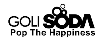 GOLI SODA POP THE HAPPINESS logo