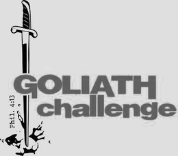 GOLIATH CHALLENGE PHIL. 4:13 logo