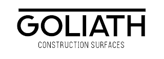 GOLIATH CONSTRUCTION SURFACES logo