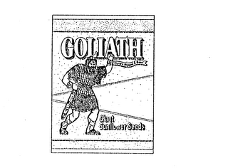 GOLIATH GIANT SUNFLOWER SEEDS "WORLD'S BIGGEST & BEST!" logo