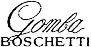 GOMBA BOSCHETTI logo