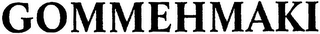 GOMMEHMAKI logo