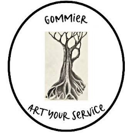 GOMMIER ART YOUR SERVICE logo