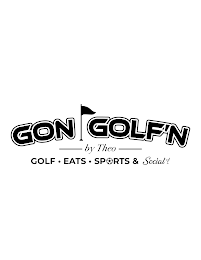 GON GOLF'N BY THEO GOLF· EATS· SPORTS & SOCIAL logo
