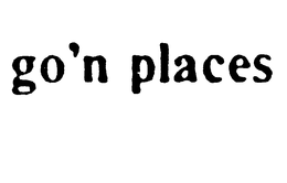 GO'N PLACES logo