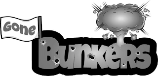 GONE BUNKERS logo