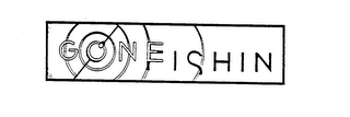 GONE FISHIN logo