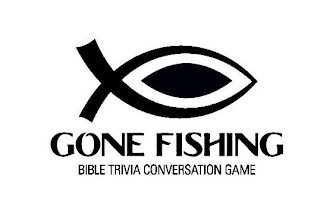 GONE FISHING BIBLE TRIVIA CONVERSATION GAME logo