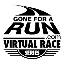 GONE FOR A RUN .COM VIRTUAL RACE SERIES logo