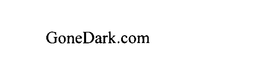 GONEDARK.COM logo