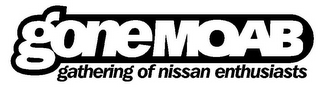 GONEMOAB GATHERING OF NISSAN ENTHUSIASTS logo
