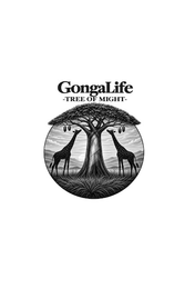 GONGALIFE TREE OF MIGHT logo